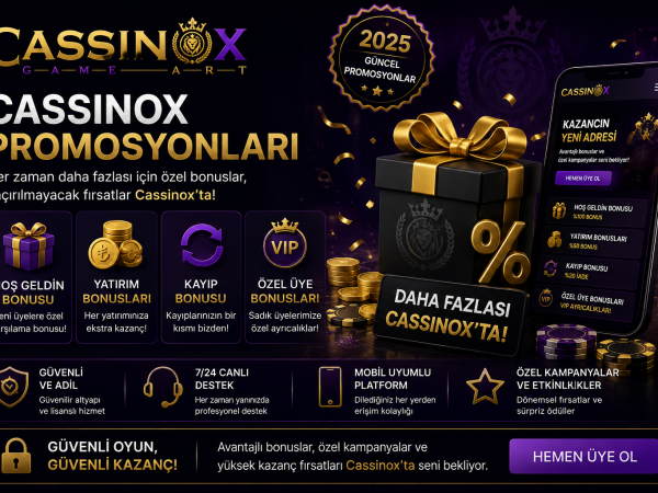cassinox promosyonları